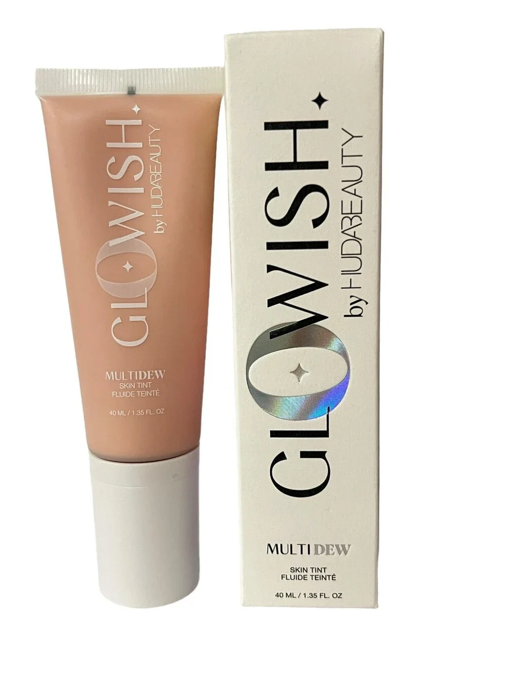 🧚‍♀️FAIR Huda Beauty DISCONTINUED GLOWish Multi Dew Skin Tint NWT
